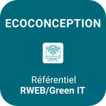 Logo Écoconception : référentiel RWEB/Green IT pour une démarche numérique responsable