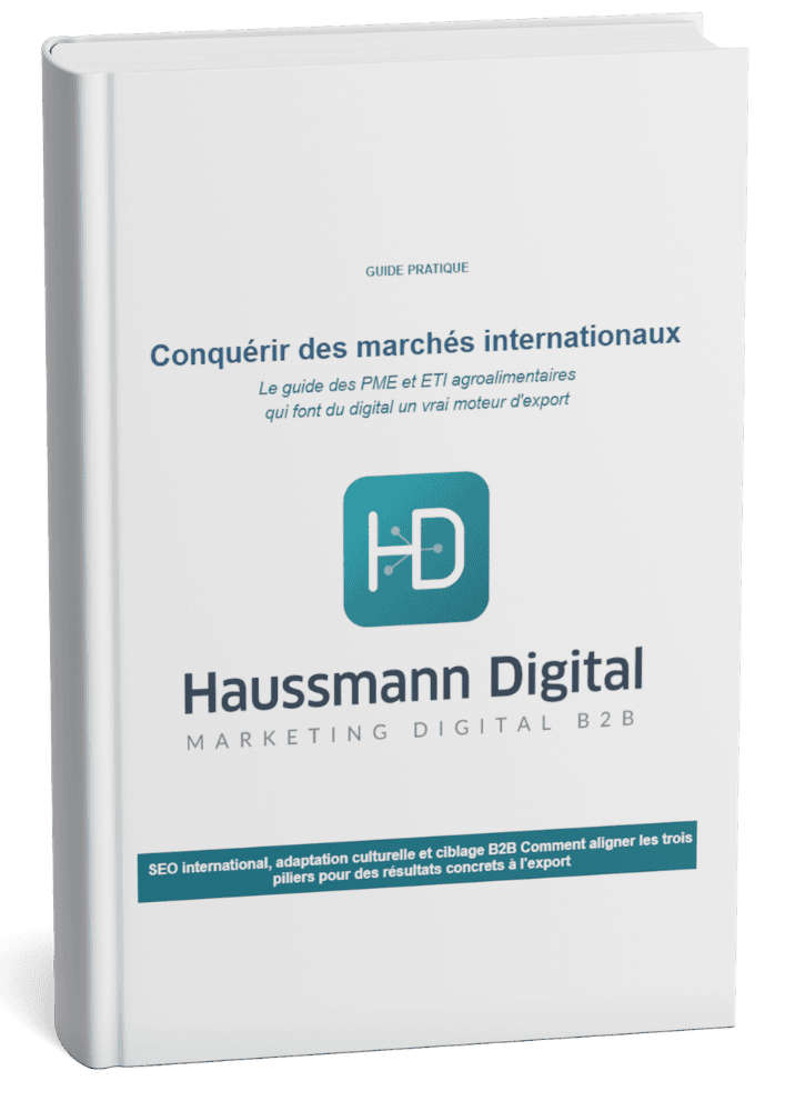 Guide pratique Haussmann Digital – Conquérir les marchés internationaux pour PME agroalimentaires